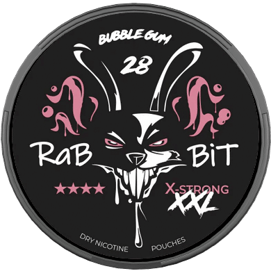 Rabbit BubbleGum Nicotine Pouches