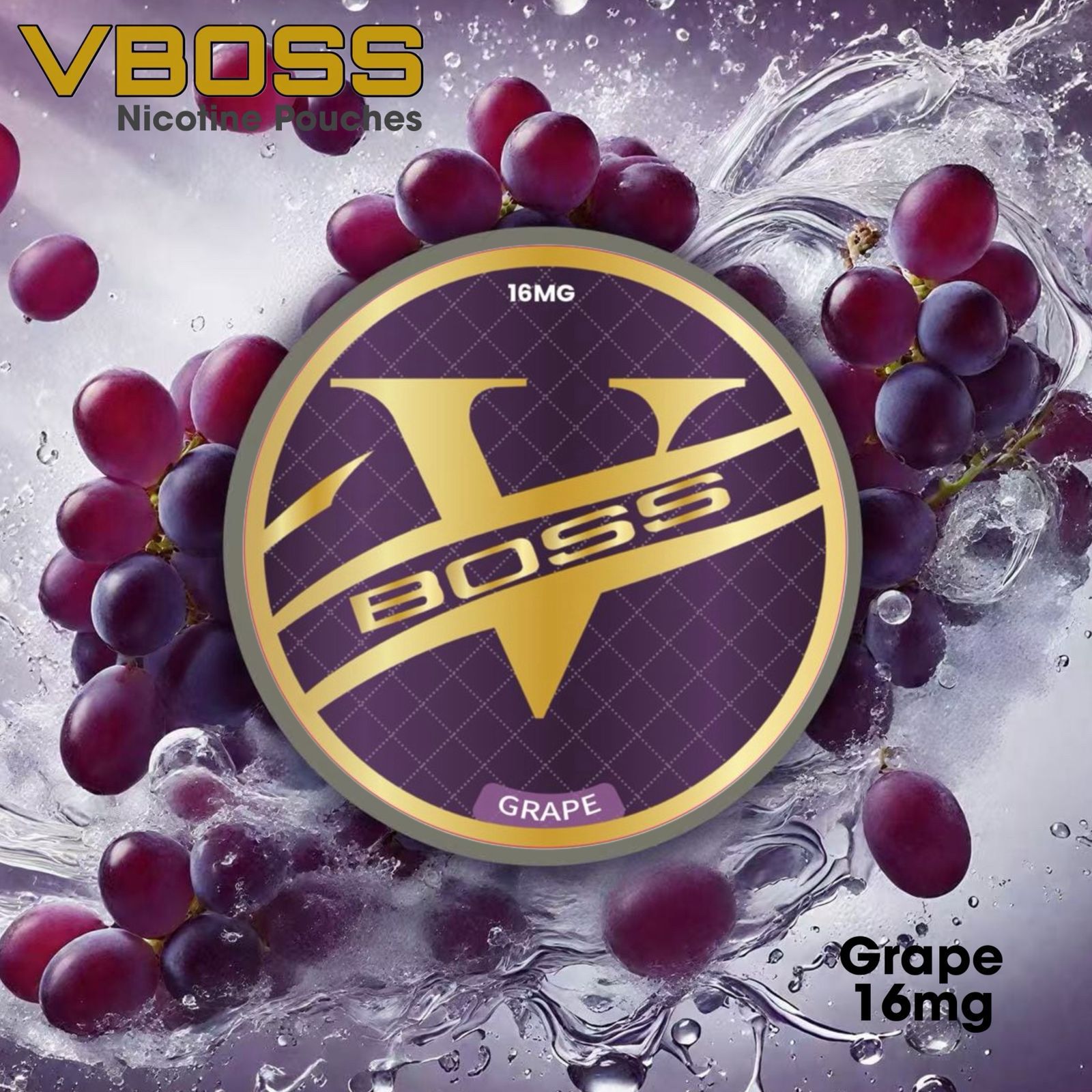 VBOSS Nicotine Pouches Grape in Dubai and UAE